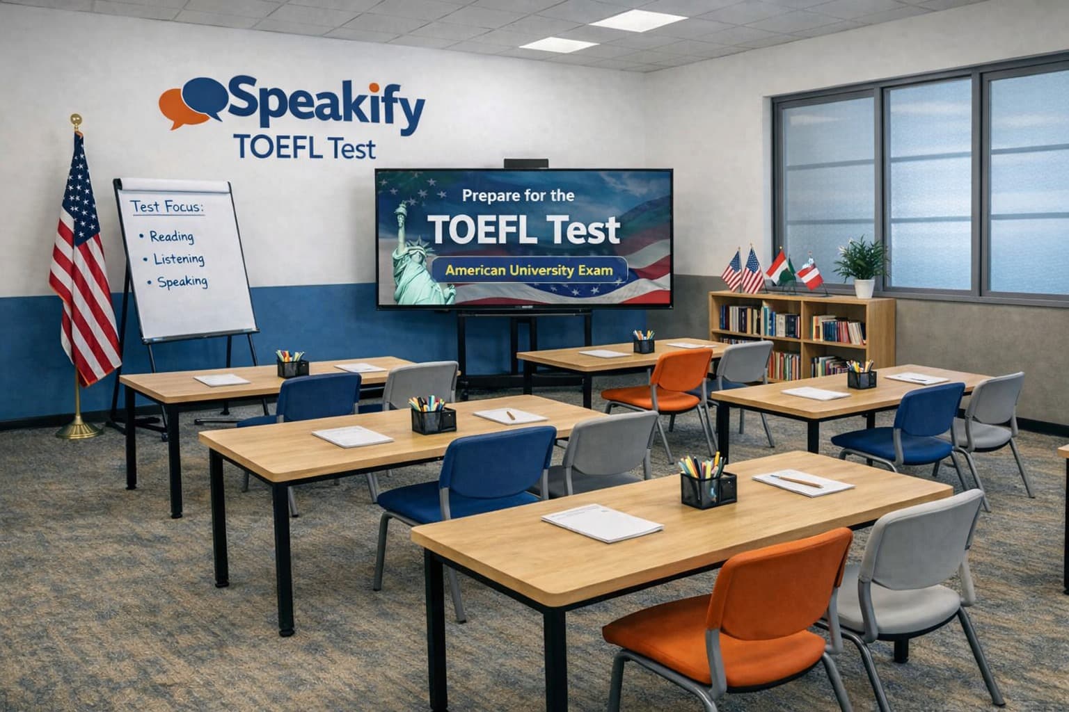 Prepare for TOEFL